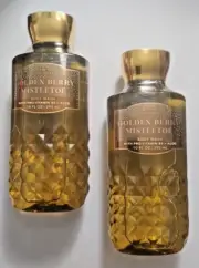2-Pk Golden Berry Mistletoe Shower Gel & Body Wash by Bath & Body Works