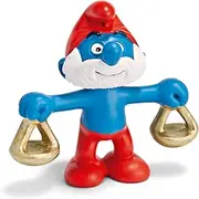 Schleich Libra Papa Smurf Figure
