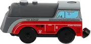 Vaguelly Electric Train Toy Connectable Design Alloy Locomotive Attractive for Playtime
