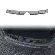 For 2025+ Subaru Forester Black Titanium Rear Bumper Built-in Sill Plate Trim (for: Subaru)