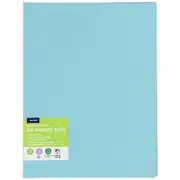 J.Burrows Recycled Antibacterial Display Book 20 Pockets Aqua