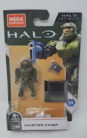 MEGA CONSTRUX HALO INFINITE Master Chief Series 14 Building Set GYG44 22 Pc