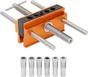 Self Centering Dowel Jig - 1/4 3/8 5/16 Adjustable Width Drilling Guide