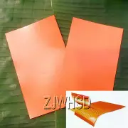 2pcs Orange PVC Patch Inflatable Boat Raft Kayak Canoe Repair Material 12 x 20cm