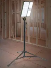 U-line Rechargeable Job Site Work Light 3,000 LUMENS H-10882 Solar USB charging