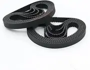 Drive Belts GT2 Timing Belt Length 240 244 250 254 256 Mm Closed Loop Rubber Belt Width 15mm 2M Belt Synchronous Belt(256mm)
