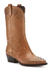 Botkier Tammy Country Pull on Style Approx 2"Heel Pointed Toe Boot Color Nut Sz7