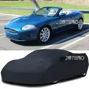 Black Scratch Dust Proof Black Stain Stretch Car Cover FOR Jaguar XK 2009-2010 (for: Jaguar)