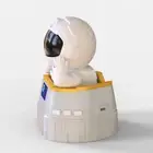 Without BT Astronaut Projector Lamp Colorful Star Projection Night Light Wit