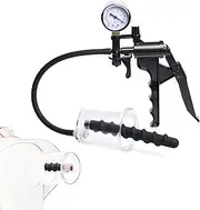 Silicone Anal Plug with Vacuum Pussy Anal Pump Anal Pump Butt Plug Anus Sucker Vagina Sucker Prostate Massager G-spot Clitoris Anal Dildo SM Sex Toys for Women