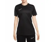 Nike Womens Academy Short Sleeve Football Tee - Black / White