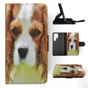 FLIP CASE FOR SAMSUNG GALAXY|CUTE CHARLES COCKER SPANIEL DOG 1