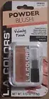 L.A. Colors Peach Rose Powder Blush CBSB331 Highlights Cheeks 3 ct.