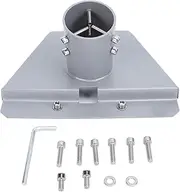 Satellite Internet Pipe Adapter Mount, Steel Resistant Roof Pole Mounting Kits, Stable Signal Reception, Mount for Gen 3, for Home and Commercial Use