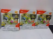 (3) Mega Construx Despicable Me WATER HOSE HIJINX Building Set 19 Pcs