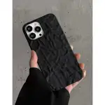 CRINKLE EMBOSSED PHONE CASE