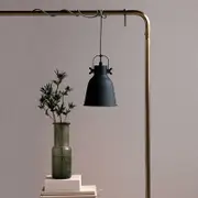 Adrian 16 Pendant Light Small E27 IP20 in Black or Grey