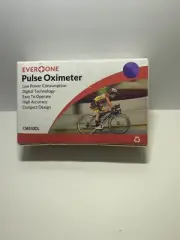 EverOne Fingertip Pulse Oximeter Blood Oxygen Saturation Monitor w/Strap