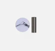500Pcs Single Barrel Fishing Crimp Sleeves Copper Tube Connector Tool 0.6-3.4mm