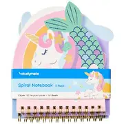 Studymate A6 Mermicorn Notepads 60 Page 3 Pack