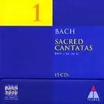 Bach: Sacred Cantatas 1 (CD, Sep-1999, 15 Discs, Teldec (USA))