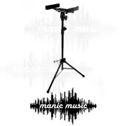 Projector Stand Tripod Height & Platform Width Adjustable 360° Large Padded Tilt