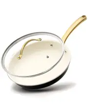 Nutrichef 10in Frypan With Lid