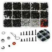 500PCS/Set RC Screws Box Repair Tool Kit for 1/10 HSP RC Car DIY Accessories