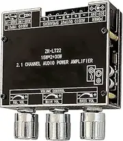 2.1 Channel Audio Amplifier Module Stepless Tuning 10 Sounds Panel Kit