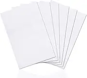 6 Pieces 14 Count White Cross Stitch Fabric for Craft Embroidery, Handmade Needlework, DIY Handicrafts, Classic Reserve Cross Stitch Cloth for Home DIY Embroidery Decoration 30 by 45 cm