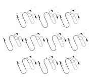 10PCS EDM Concert Bar Warehouse 2-Wire Eartube Earbud PTT for Motorola DP4800