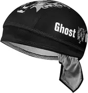 [SIQITECHUK] Bandana Cap Unisex Headscarf Quick-Drying Skull Cap Men's Cycling Hat Breathable Headband Adjustable Headband UV Protection Pirate Scarf Pirate Cap Headwear for Jogging Cycling