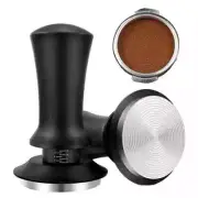 Coffee Tamper Flat/Thread Base Internal Spring Balanced Fixed Force Tamper