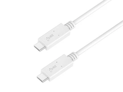 Monoprice Essentials 3.1 USB-C to USB-C Gen 2 Cable, 5A, 10 Gbps, 1m (3.28ft)