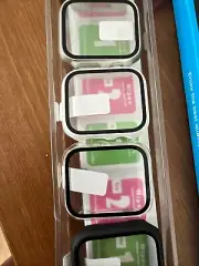 5-Pack Case for Apple Watch Series 41mm with Tempered Glass Screen Protector