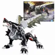 Digimon Adventure Black Metal Garurumon (Amplified) Anime Action Figure Toys