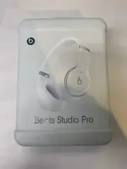 Beats Studio Pro Wireless Bluetooth Noise Cancelling Headphones Matte White New!