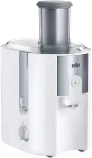 Braun Identity Collection J500WH, Juice Extractor with Rapid Centrifugation S...