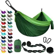 Double Person Hammock with Tree Straps for Outdoor Camping Hammock
