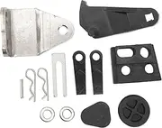 Zohisin Remote Control Attachment Assy 66T 48501 00 Remote Control Kit for 2 Stroke 40HP 66T Series Outboard Motor Ideal Replacement with 13 Accessories Made of Durable Stainless