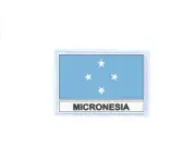 Patch Badge Printed Flag Wsf Micronesia