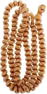 GARIOUANS DIY Curly Doll Braid Wig Decorative Doll Hair Extension Heat Resistant Wigs Lightweight and Easy to Wear and Hairstyle Modification