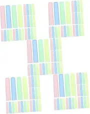 Operitacx 5sets Pencil Protective Cover Plastic Pencil Caps Home School Office 100pcs*5