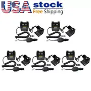 5Pack RLN6434 Vehicle Travel Car Charger For APX6000 APX7000 APX8000 Radio