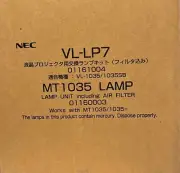Genuine NEC VL-LP7 LCD LAMP UNIT w/Air Filter for MT1035 New Sealed Box
