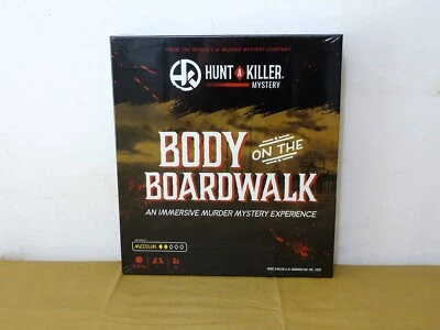 Hunt A Killer Body On The Boardwalk Immersive Murder Mystery Board Game Clues