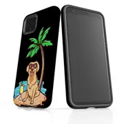 For Google Pixel 4 XL Case Armour Protective Cover Cool Dog