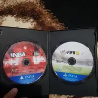 在飛比找蝦皮購物優惠-Bd 卡帶國際足聯 15 和 nba 2k15 ps4