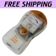 Compact Battery-Powered Ghost Meter EMF Sensor with LED Lights and Audio Alerts