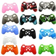 Silicone Rubber Skin Grip Protective Case Cover for Playstation PS3 Controller
